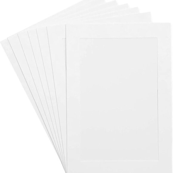 48 Pack Photo Frame Cards with Envelopes 4x6 - Paper Picture Frame for Photo Ins - Picture 8 of 9